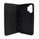 Capa Flip de Couro Flip com Bolso Interno para Samsung Galaxy A23 Preto